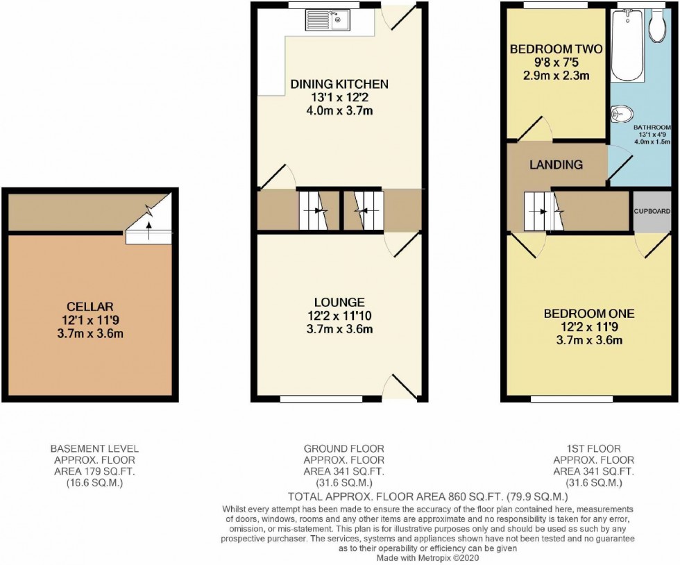 Floorplan for Edgeley, Cheshire