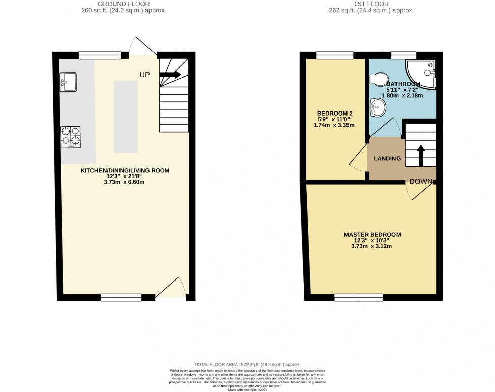 Floorplan for Cheadle, Cheshire