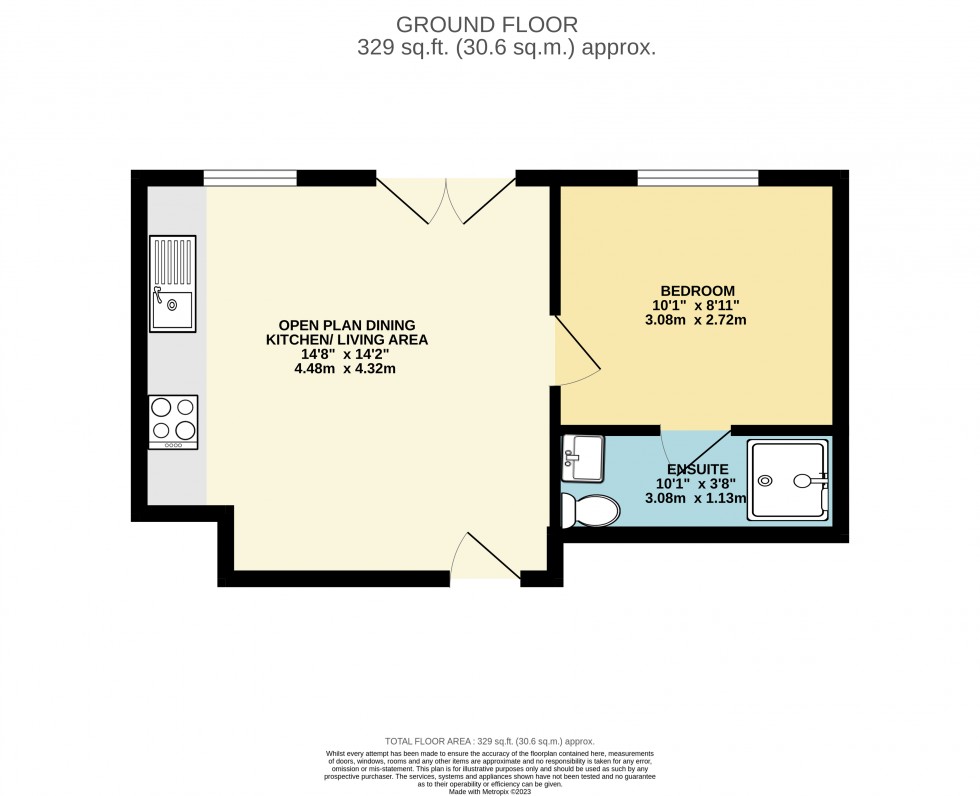 Floorplan for Cheadle Hulme, Cheadle, Greater Manchester