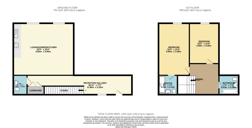 Floorplan for Pennington Gardens, Cheadle, Stockport