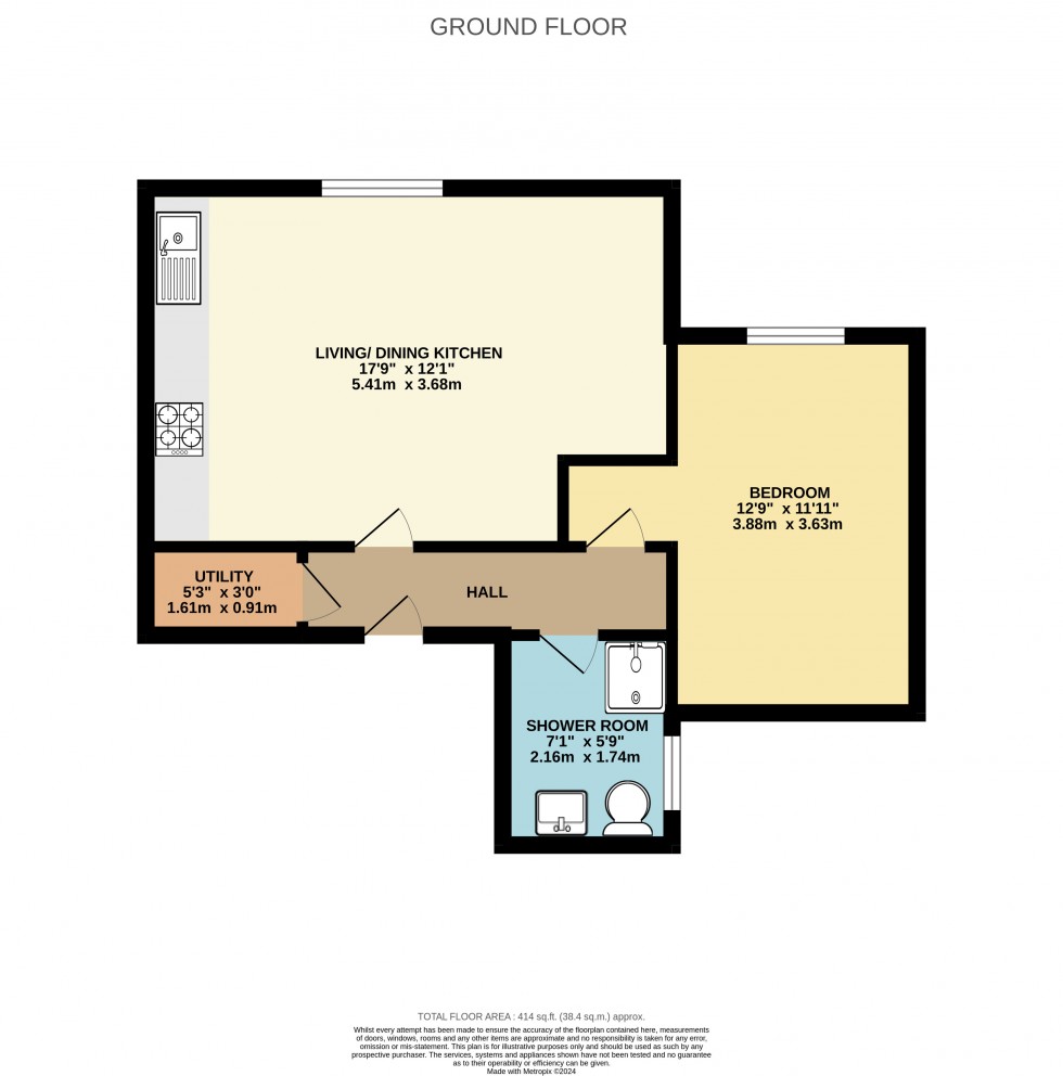 Floorplan for Cheadle, Greater Manchester