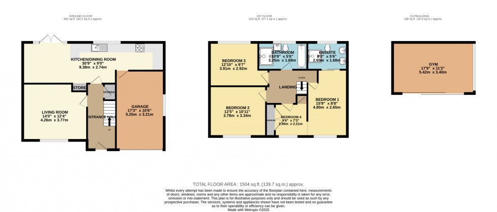 Floorplan for Cheadle, Greater Manchester