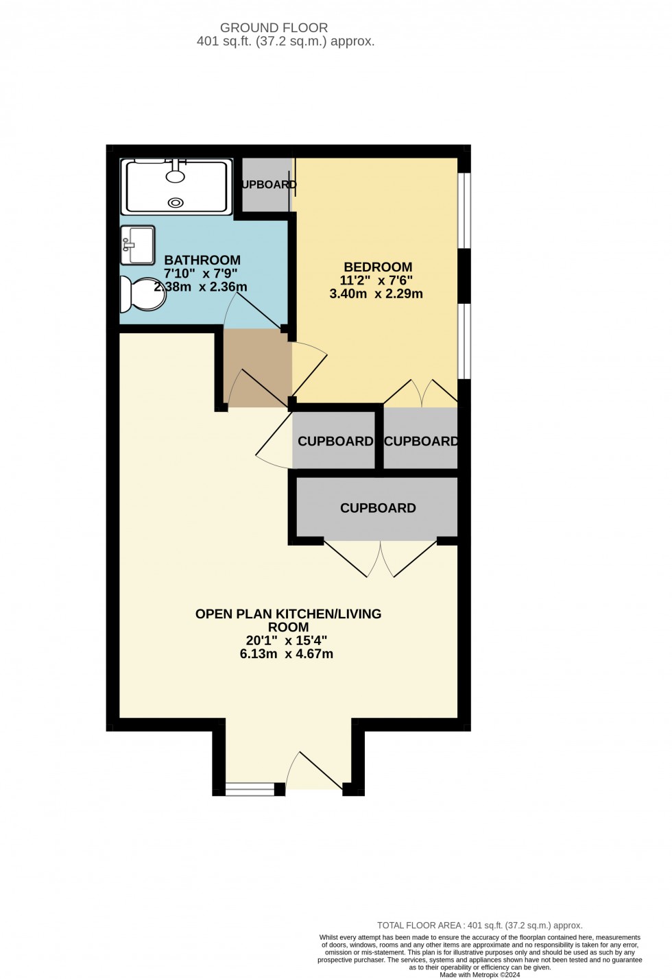 Floorplan for Cheadle Hulme, Stockport, Greater Manchester
