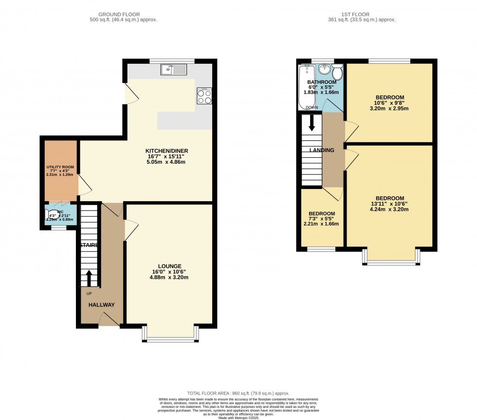 Floorplan for Cheadle Hulme, Stockport, Greater Manchester