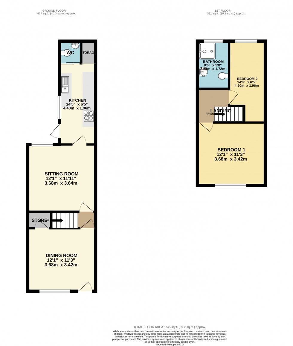 Floorplan for Stockport