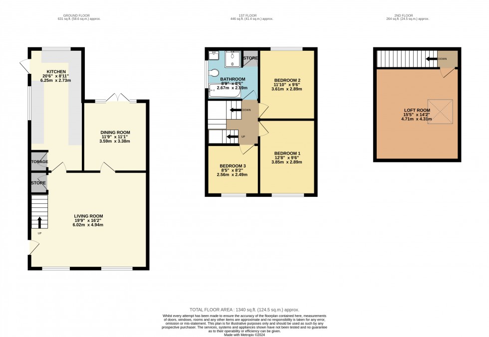 Floorplan for Cheadle, Greater Manchester