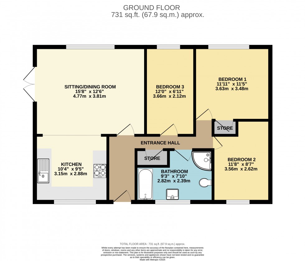 Floorplan for Wythenshawe, Manchester, Greater Manchester