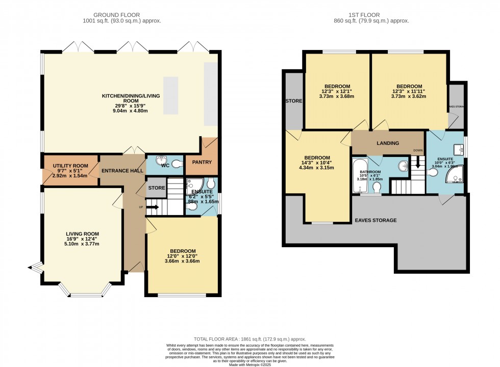 Floorplan for Cheadle Hulme, Stockport, Greater Manchester