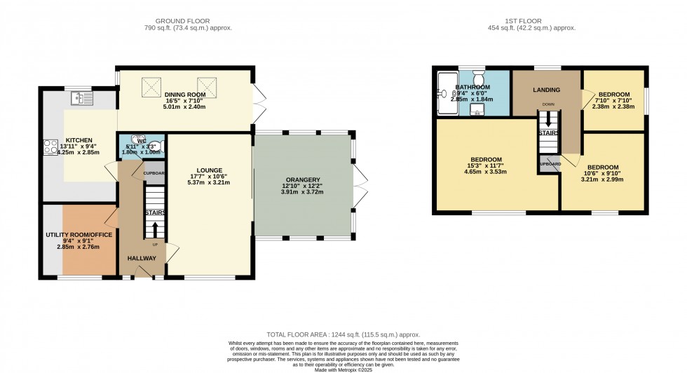 Floorplan for Cheadle Hulme, Stockport, Greater Manchester