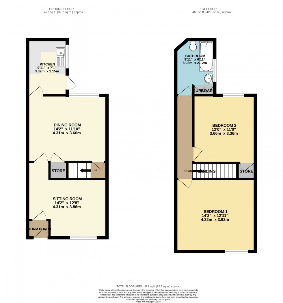 Floorplan for Cheadle Heath, Stockport