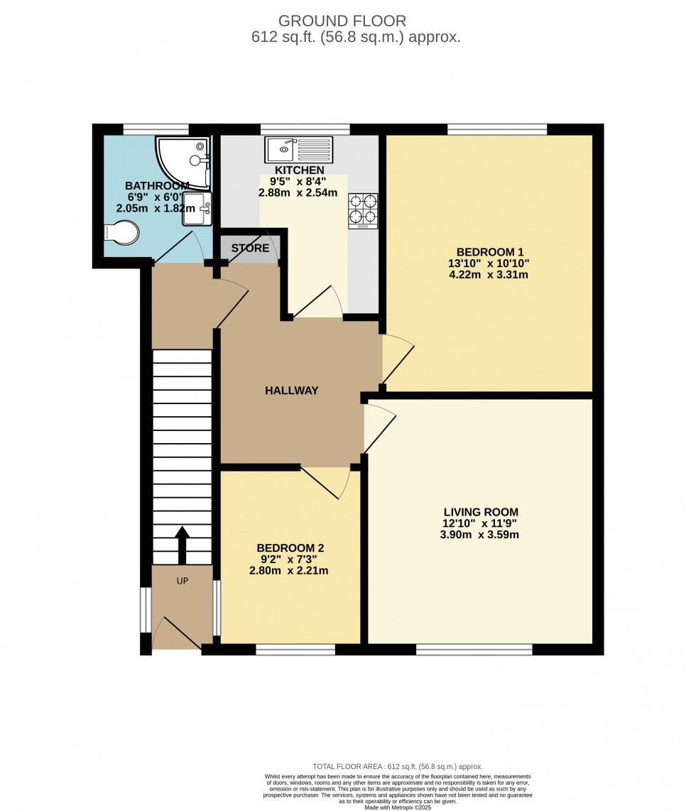 Floorplan for Cheadle, Greater Manchester