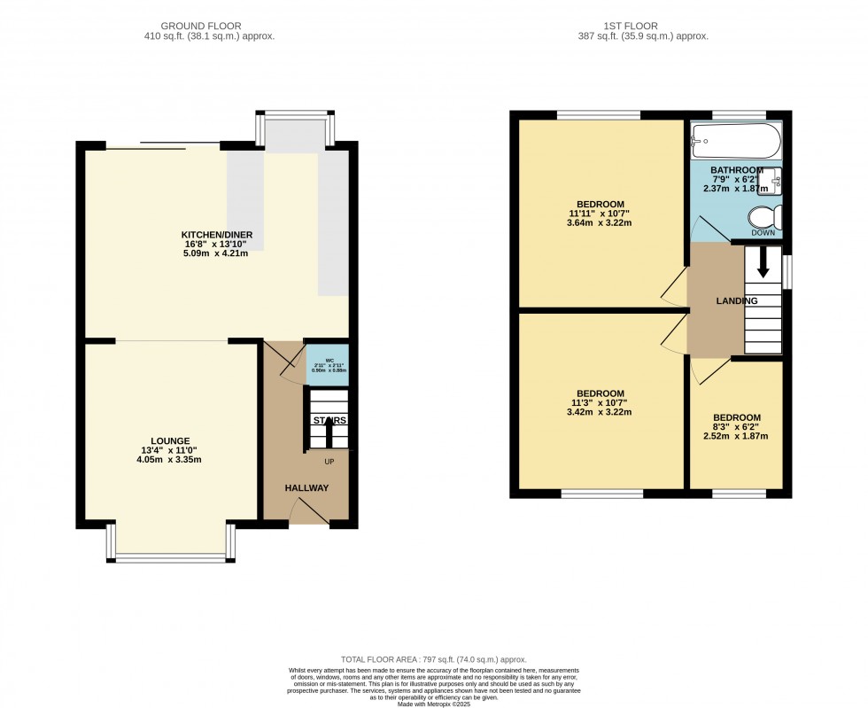 Floorplan for Stockport, Greater Manchester