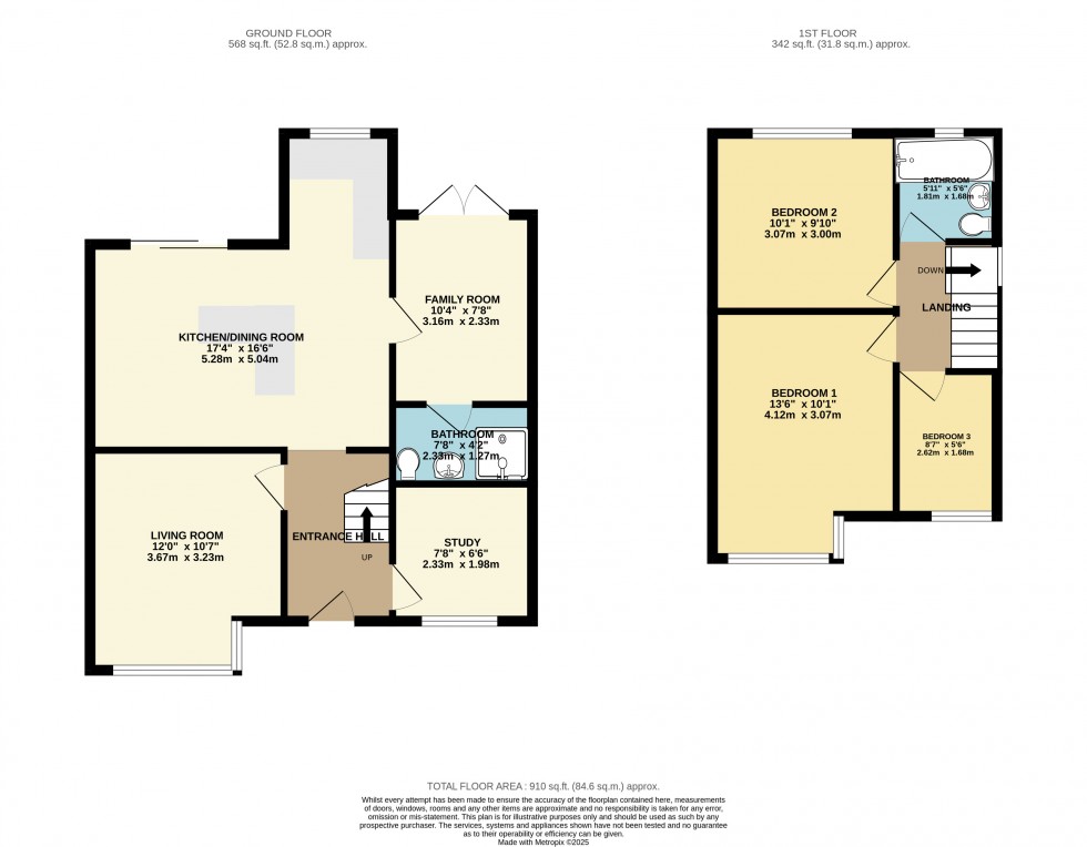Floorplan for Cheadle, Greater Manchester