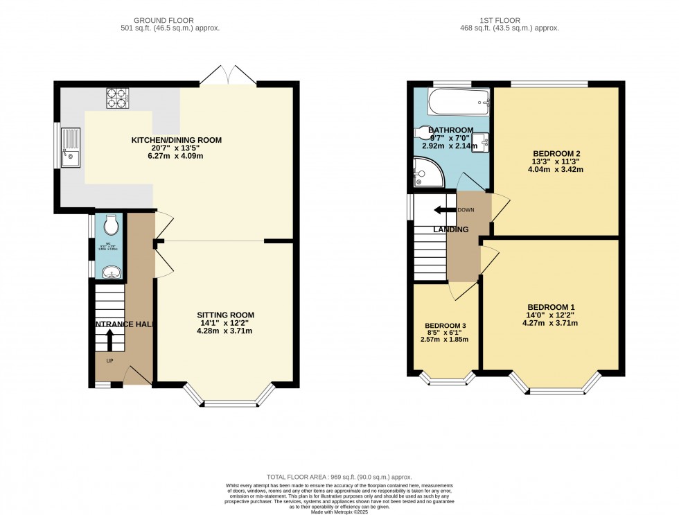 Floorplan for Stockport, Greater Manchester