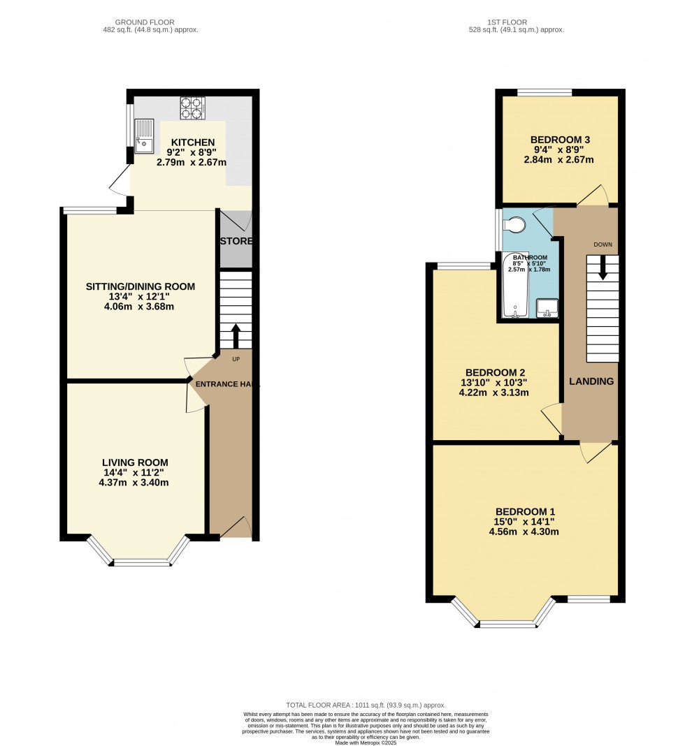 Floorplan for Cheadle Heath, Cheshire