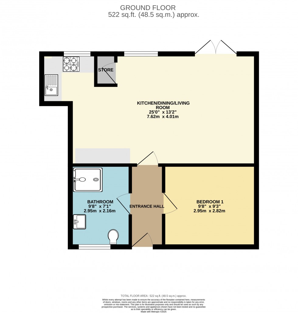 Floorplan for Cheadle, Greater Manchester