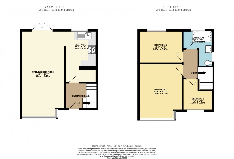 Floorplan for Stockport, Greater Manchester