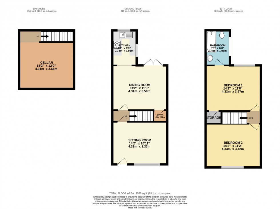 Floorplan for Stockport, Greater Manchester