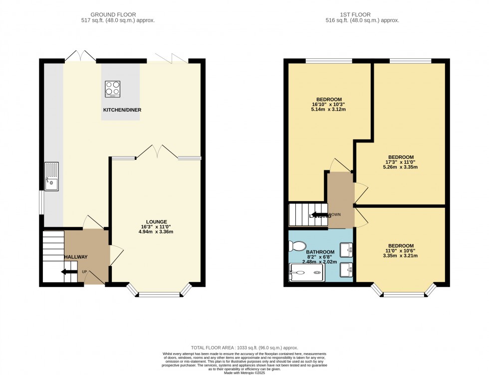 Floorplan for Cheadle, Greater Manchester
