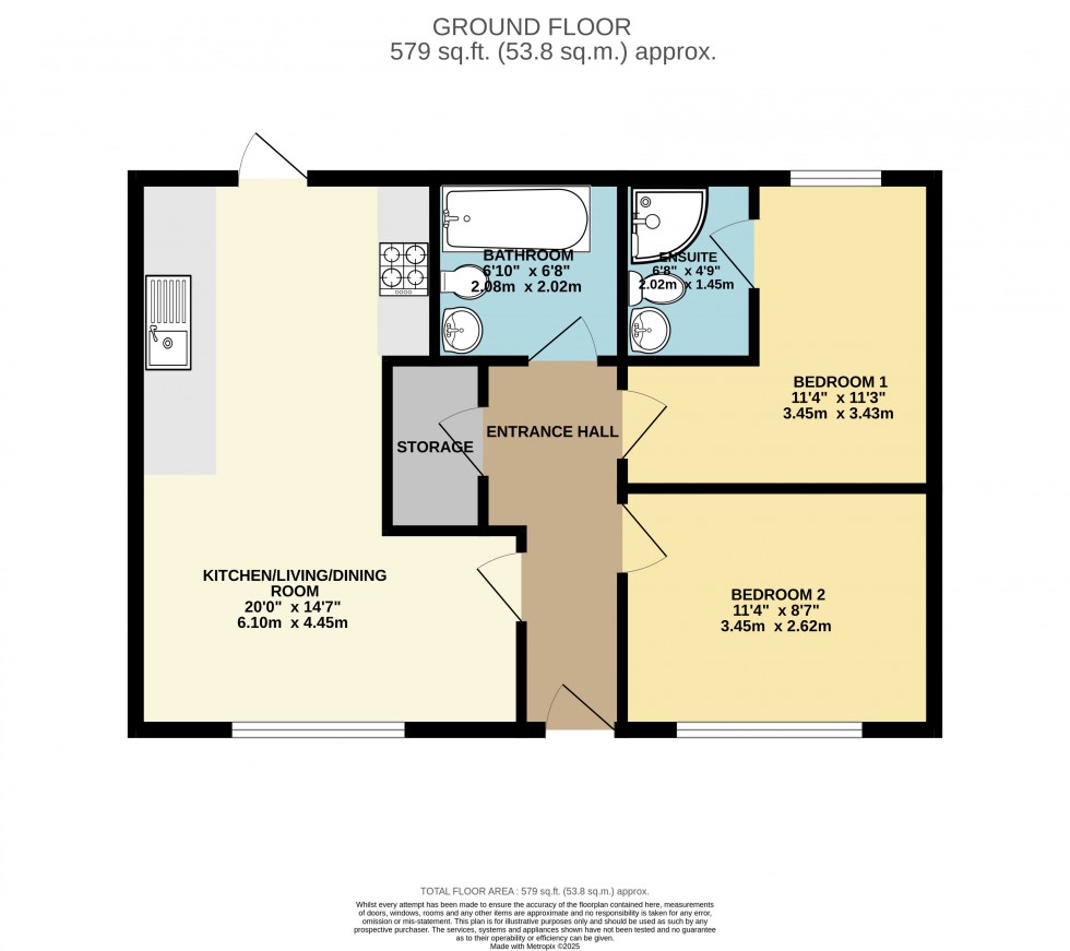 Floorplan for Northenden, Manchester