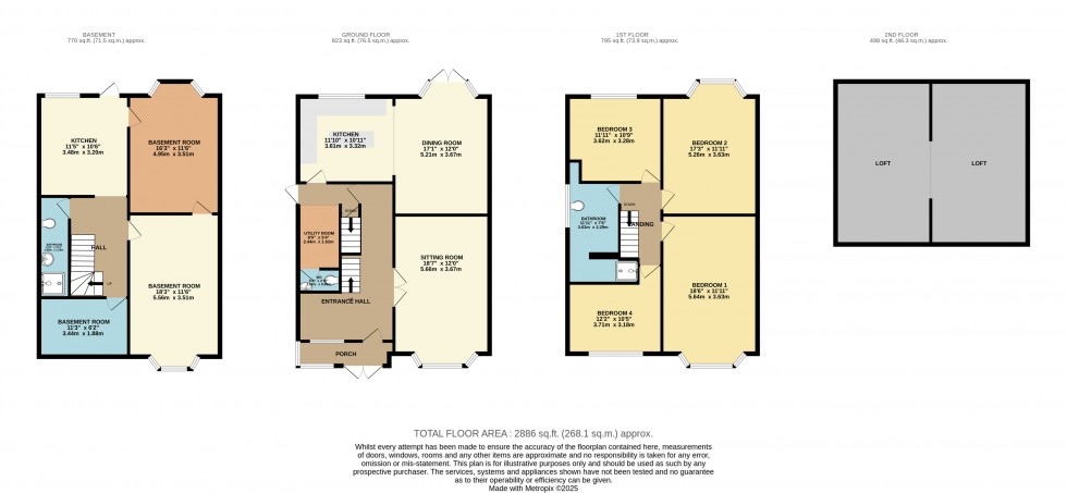 Floorplan for Stockport, Greater Manchester