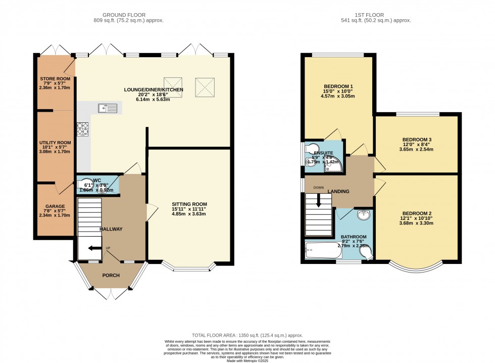 Floorplan for Cheadle, Greater Manchester
