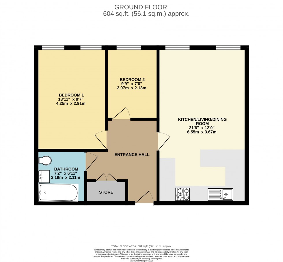 Floorplan for Cheadle, Greater Manchester
