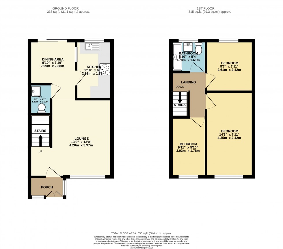 Floorplan for Hazel Grove, Stockport, Greater Manchester