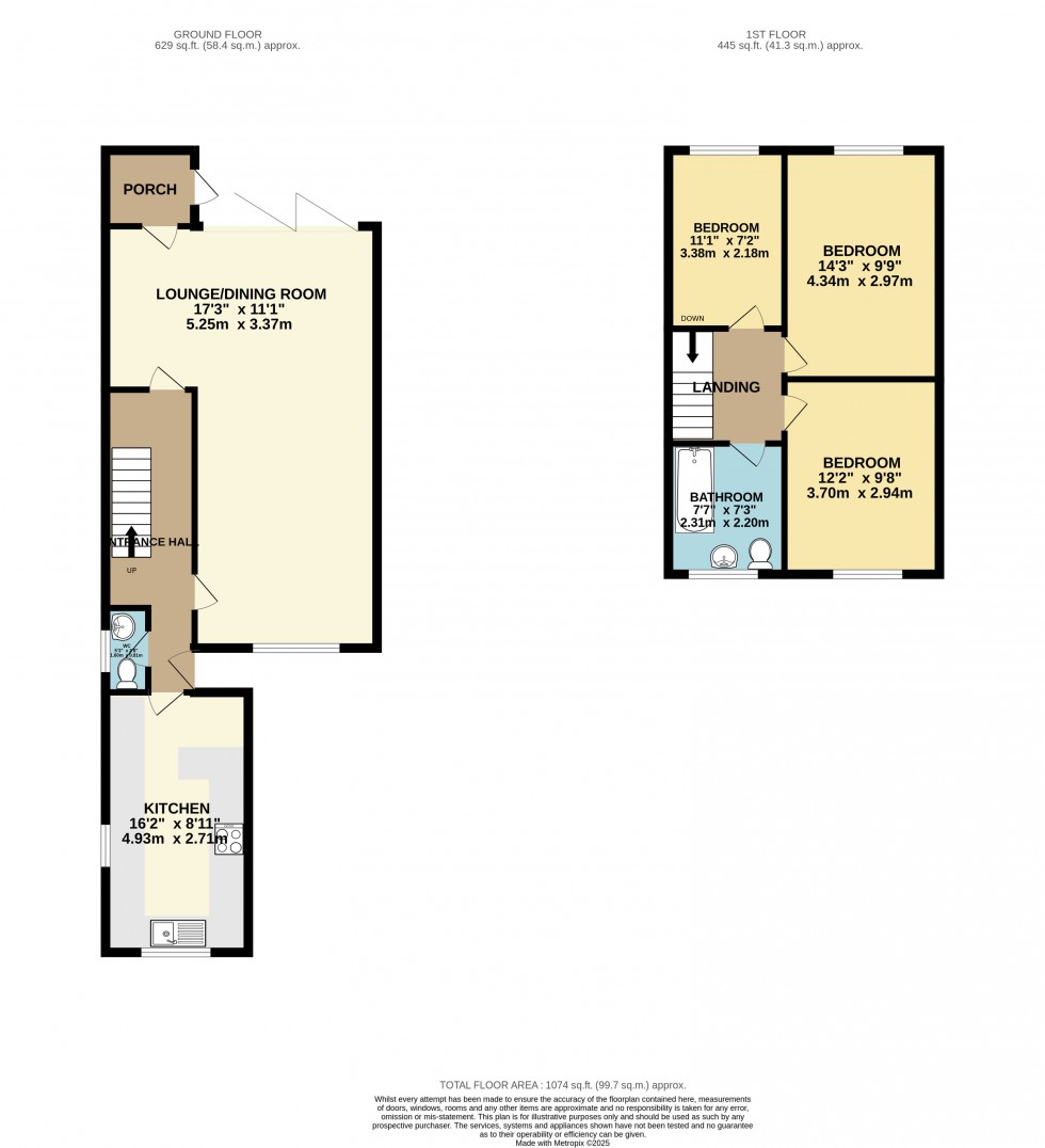 Floorplan for Cheadle, Stockport, Greater Manchester