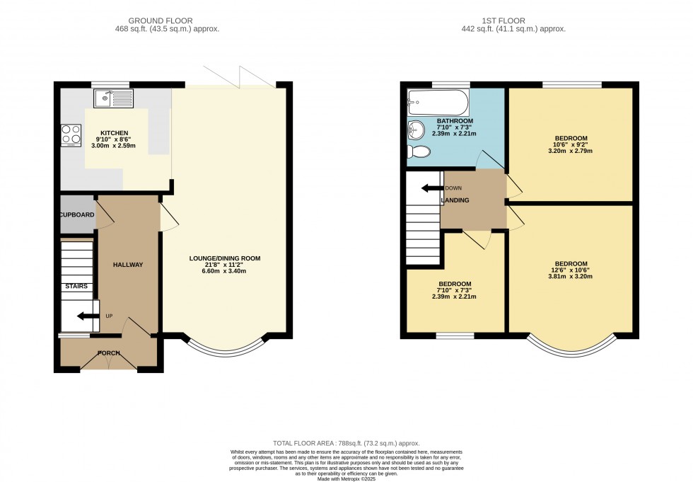 Floorplan for Cheadle, Greater Manchester