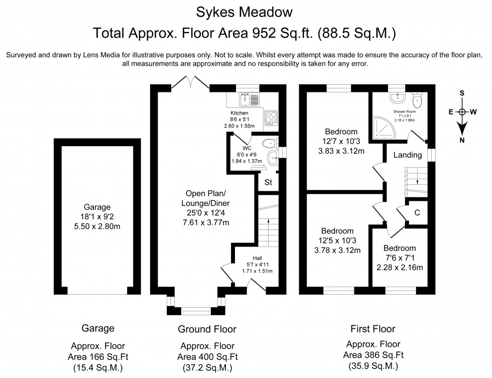 Floorplan for Edgeley, Stockport, Greater Manchester