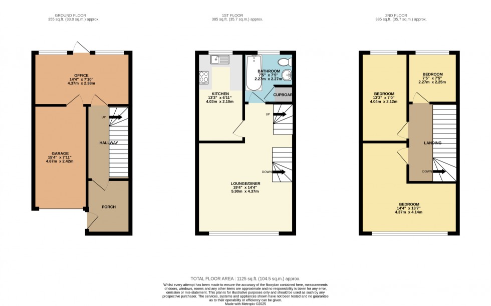 Floorplan for Heald Green, Cheadle, Greater Manchester
