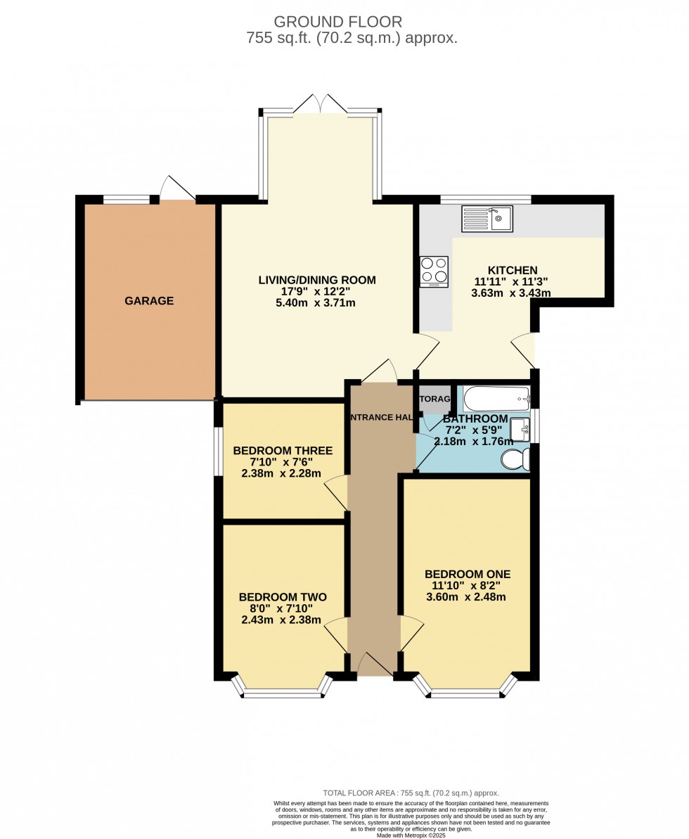 Floorplan for Cheadle Hulme, Stockport, Greater Manchester