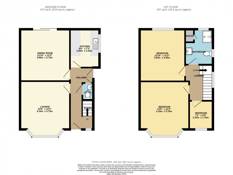 Floorplan for Stockport, Greater Manchester