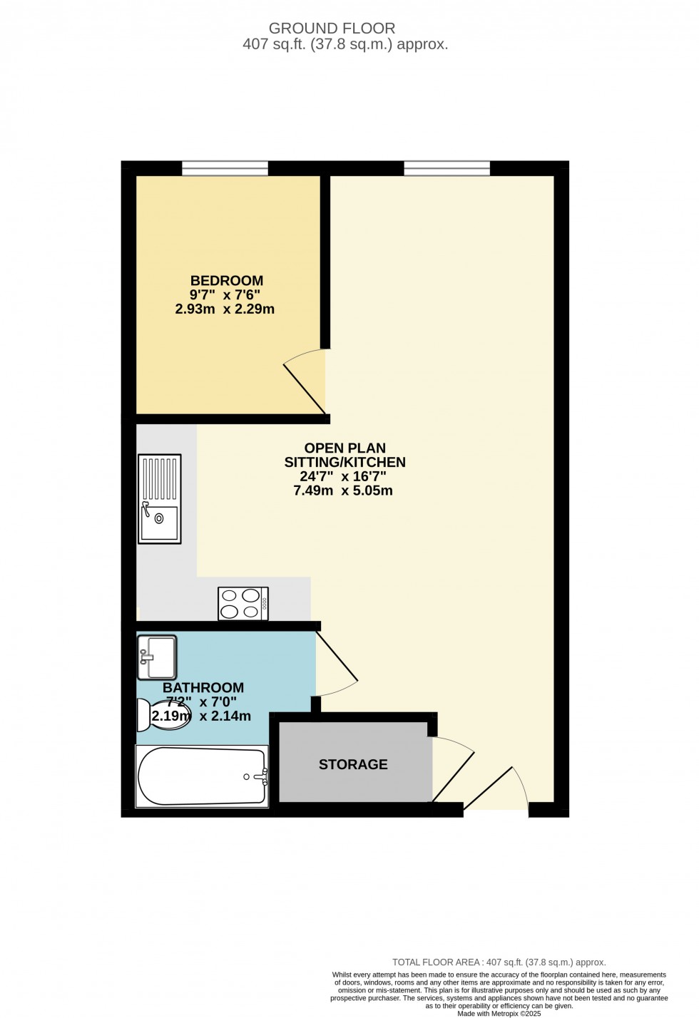 Floorplan for Cheadle Hulme, Cheadle, Greater Manchester