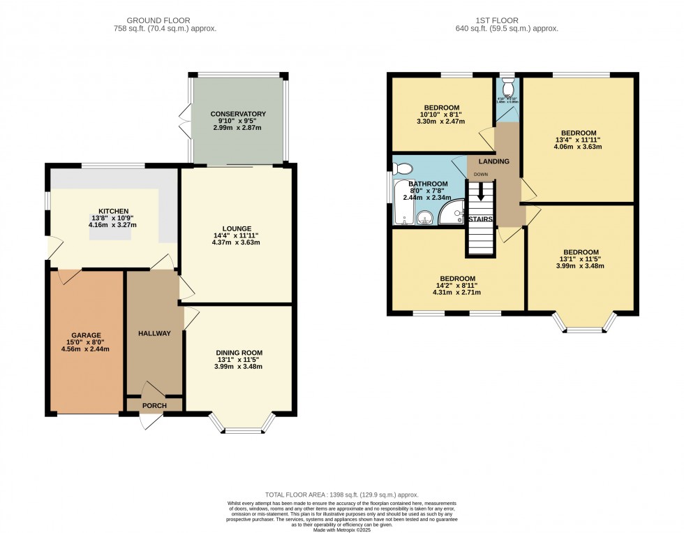 Floorplan for Gatley, Cheadle, Greater Manchester