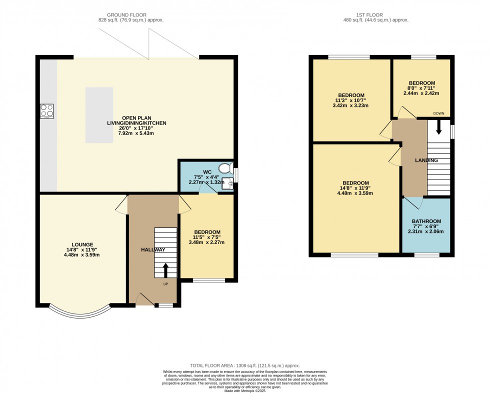 Floorplan for Gatley, Cheadle, Stockport