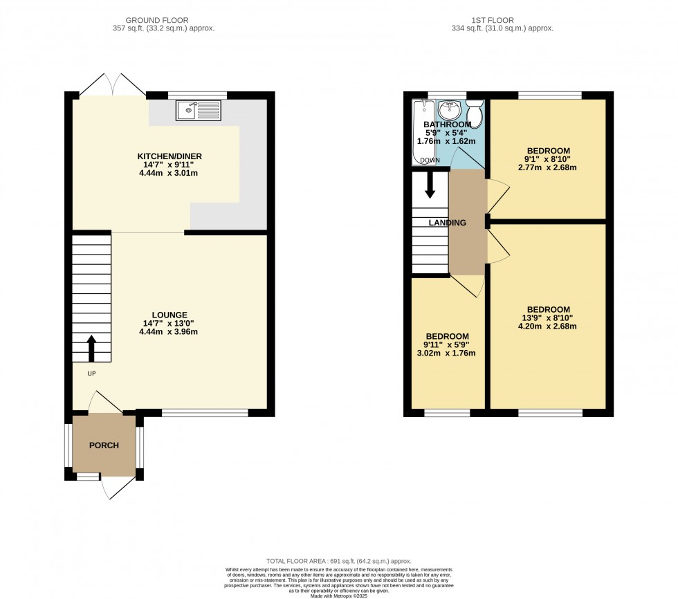 Floorplan for Hazel Grove, Stockport, Greater Manchester