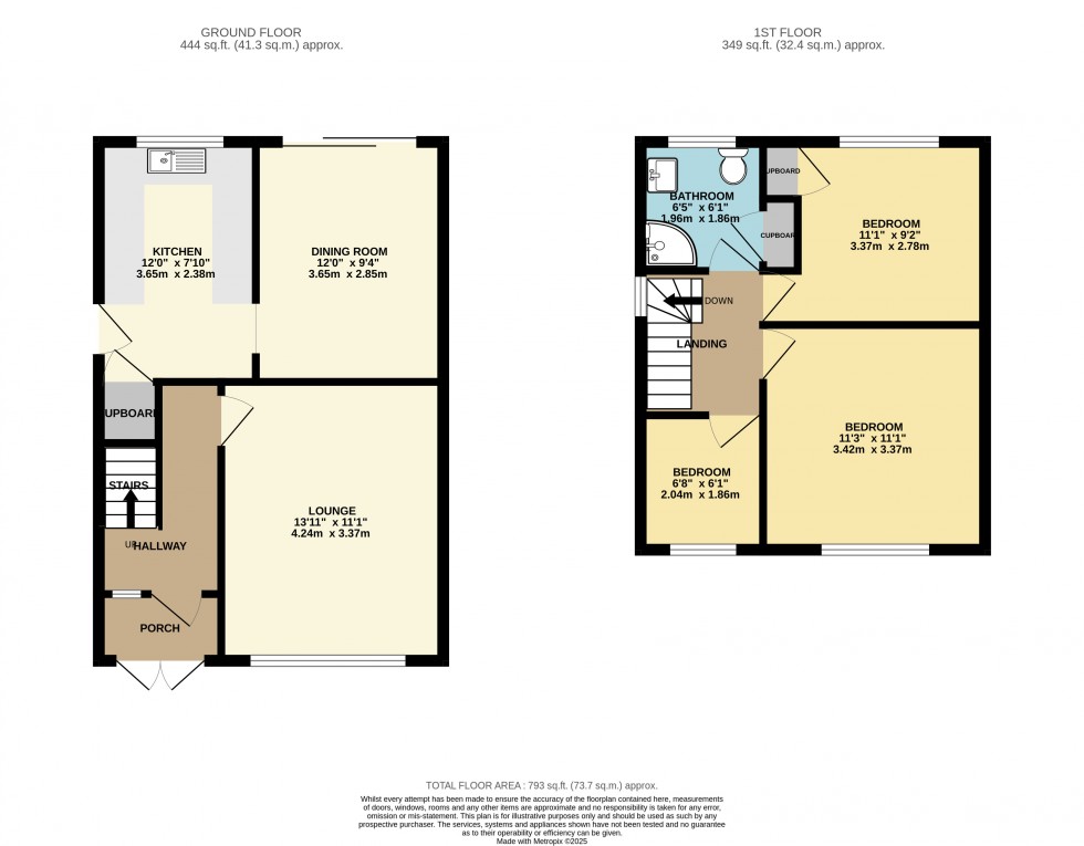 Floorplan for Cheadle Heath, Stockport
