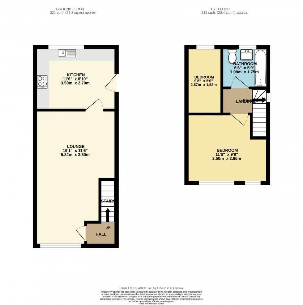 Floorplan for Offerton, Stockport