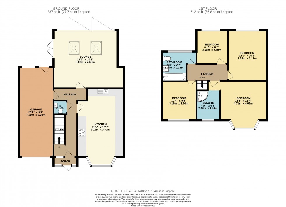 Floorplan for Cheadle Hulme, Stockport, Greater Manchester