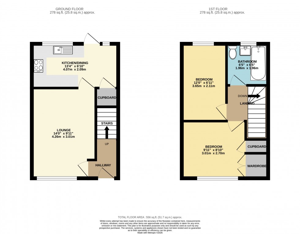 Floorplan for Davenport, Stockport