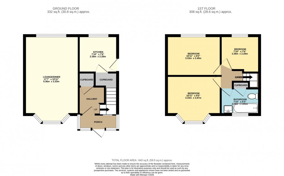 Floorplan for Cheadle, Stockport