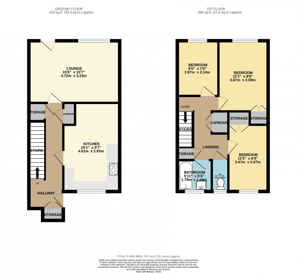 Floorplan for Stockport, Greater Manchester