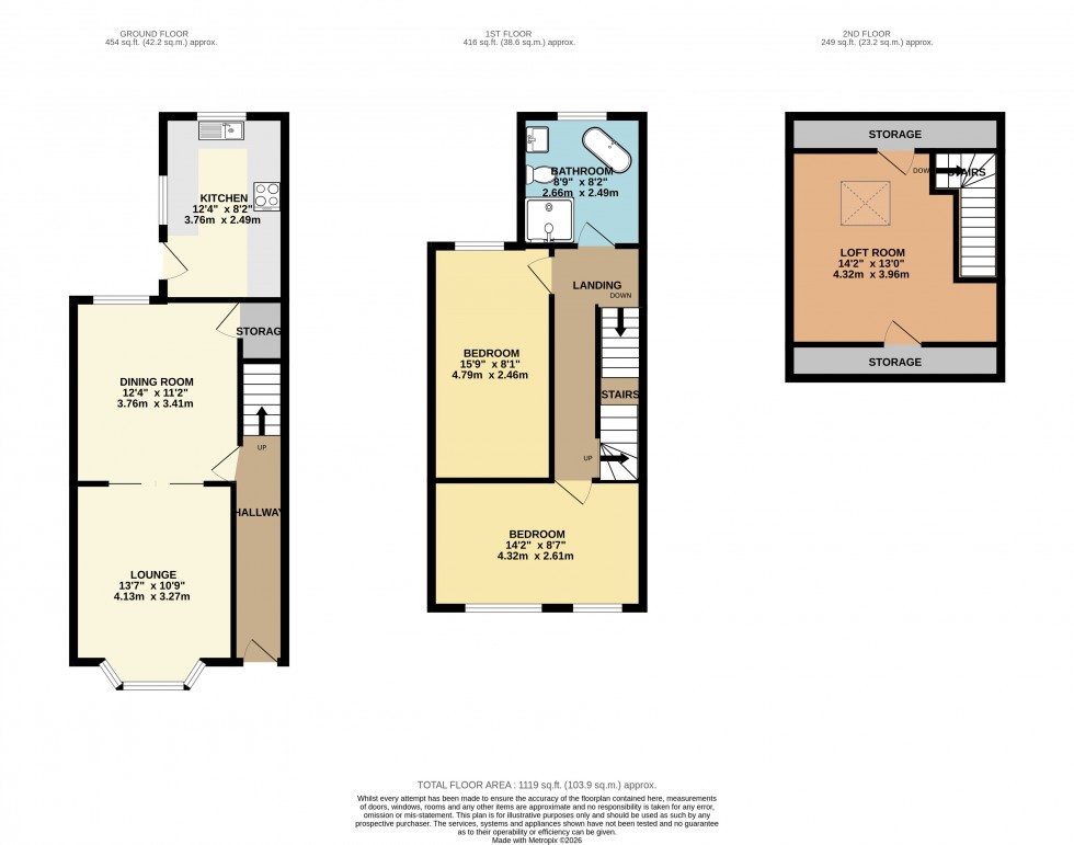 Floorplan for Cheadle, Stockport