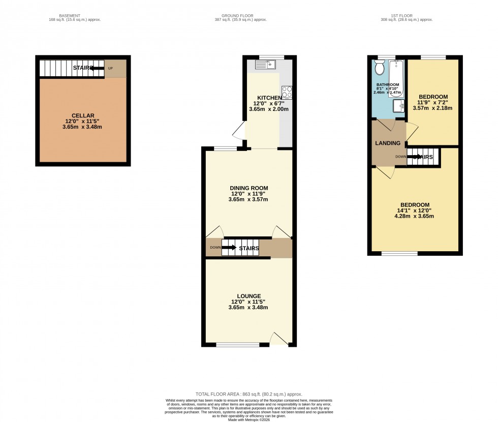 Floorplan for Edgeley, Stockport