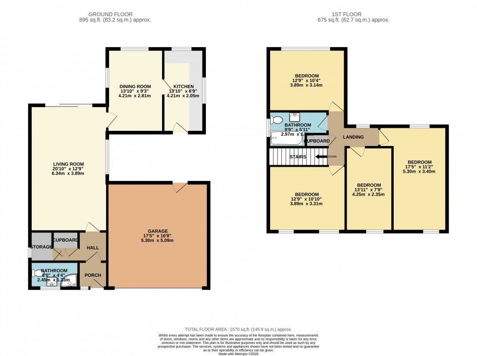 Floorplan for Cheadle Hulme, Stockport