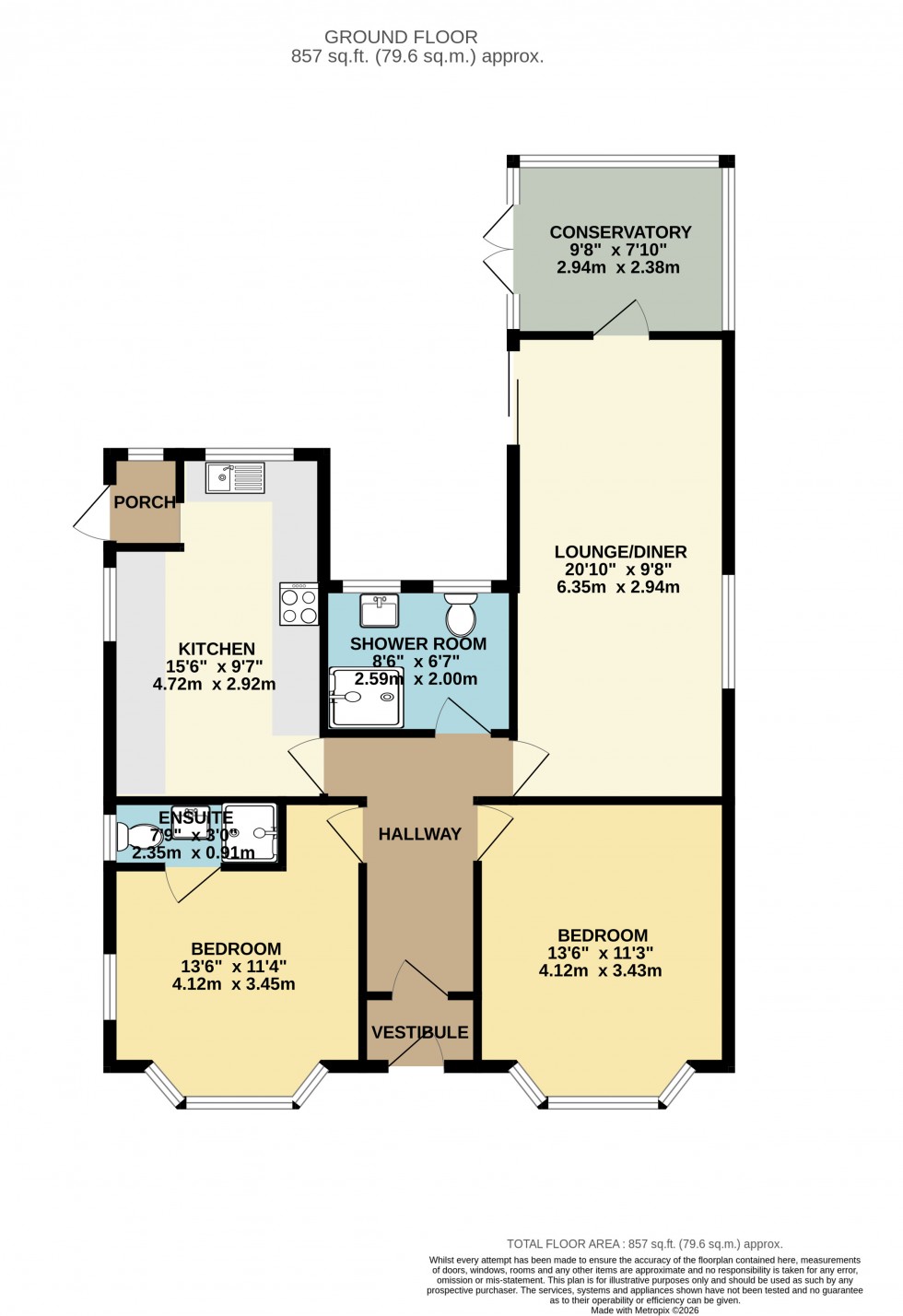 Floorplan for Cheadle, Greater Manchester