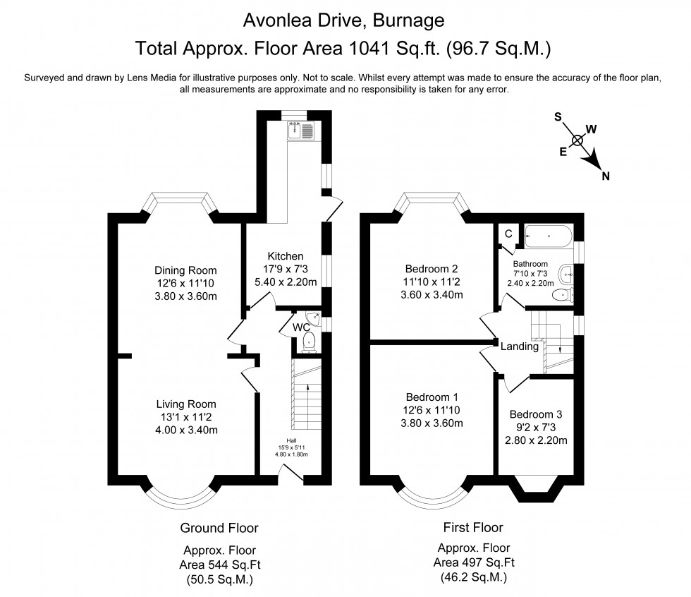 Floorplan for Burnage, Greater Manchester