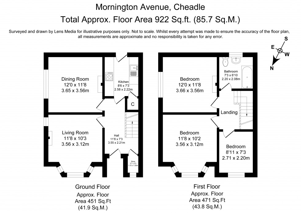 Floorplan for Cheadle, Stockport
